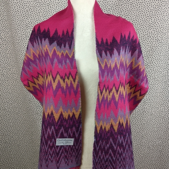 Croft & Barrow Zig-Zag Scarf - Picture 1 of 7